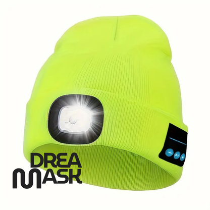 DreaMask Adventure Plus - Kulaklıklı ve Fenerli Bere